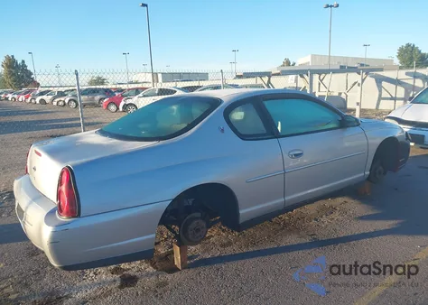 2002 Chevrolet Monte Carlo Ls из США, поврежденный, VIN 2G1WW12E429152923